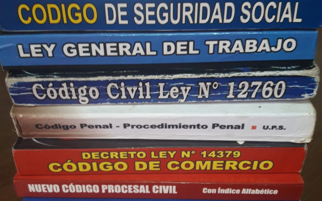 DONACION DE CODIGOS Y DISPOSICIONES LEGALES  a CENTROS DE ESTUDIANTES